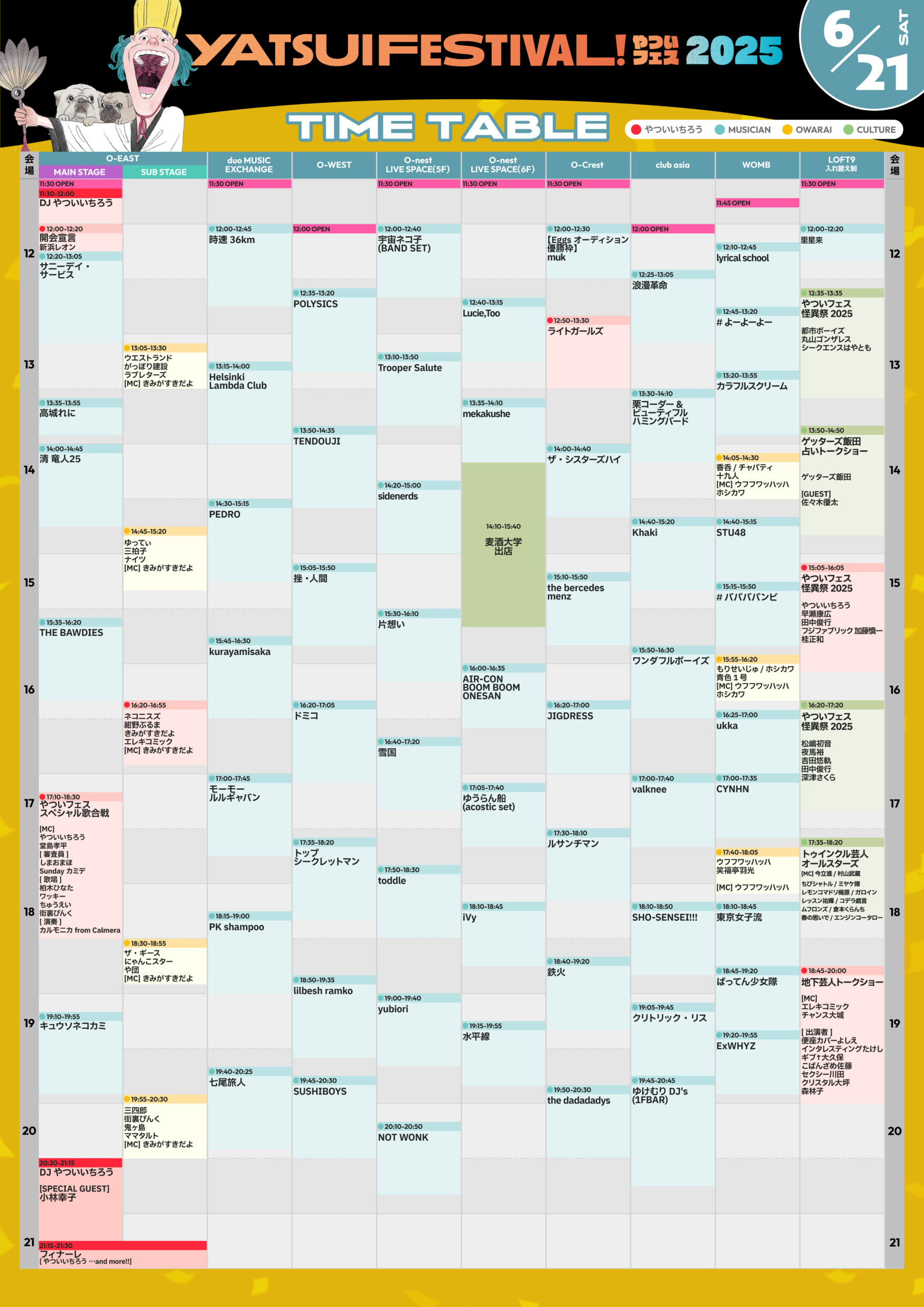 「YATSUI FESTIVAL! 2025」